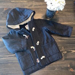 Toddler Boy Wool Coat